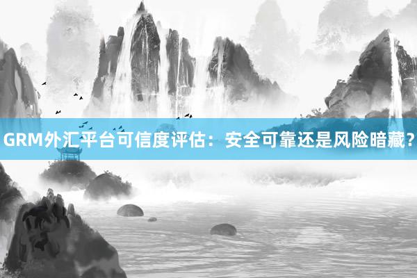 GRM外汇平台可信度评估：安全可靠还是风险暗藏？