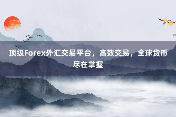 顶级Forex外汇交易平台，高效交易，全球货币尽在掌握